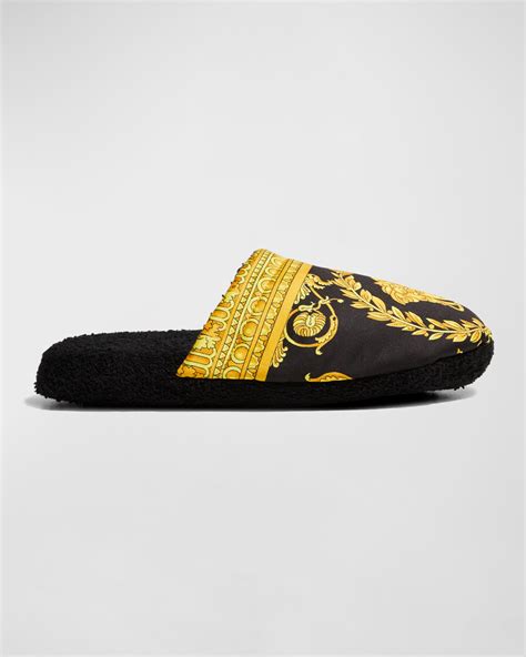 versace slippers man